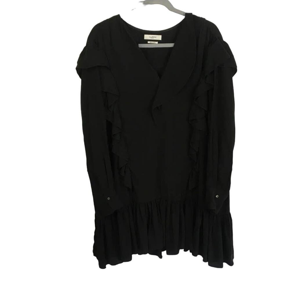 Isabel Marant Wedy Ruffle Mini Dress - Picture 3 of 10